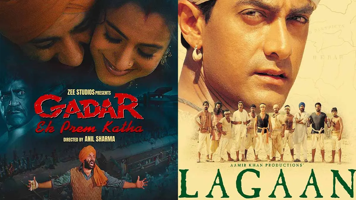 Gadar: Ek Prem Katha and Lagaan