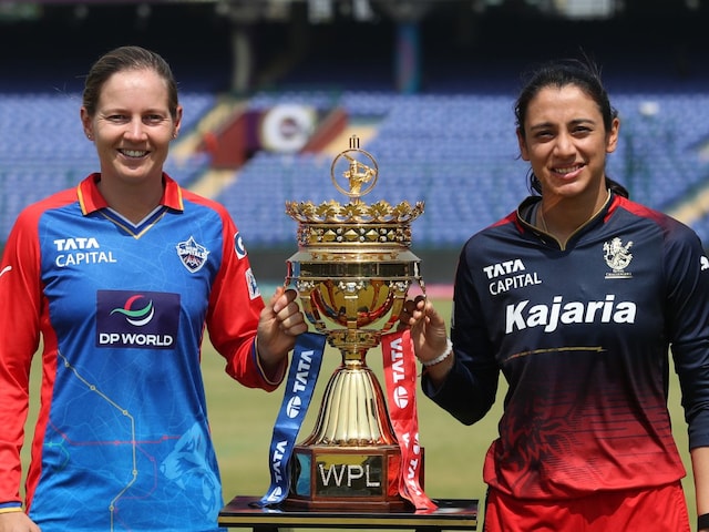 Meg Lanning & Smriti Mandhana With TATA WPL 2024 Trophy