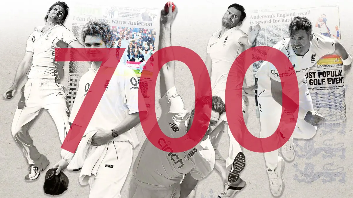 James Anderson 700 Wickets Milestone