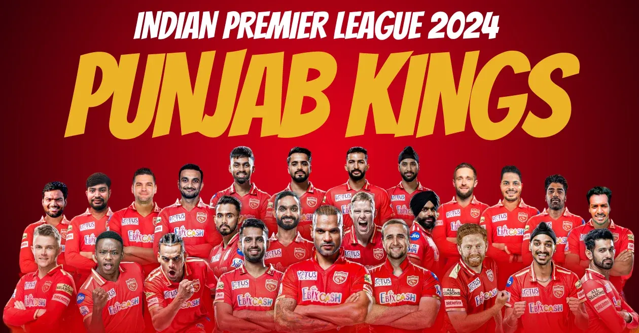 Punjab Kings (PK) Squad IPL 2024